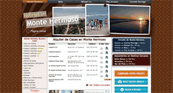 Desktop Screenshot of hotelesenmontehermoso.info